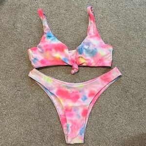 Tye dye bikini